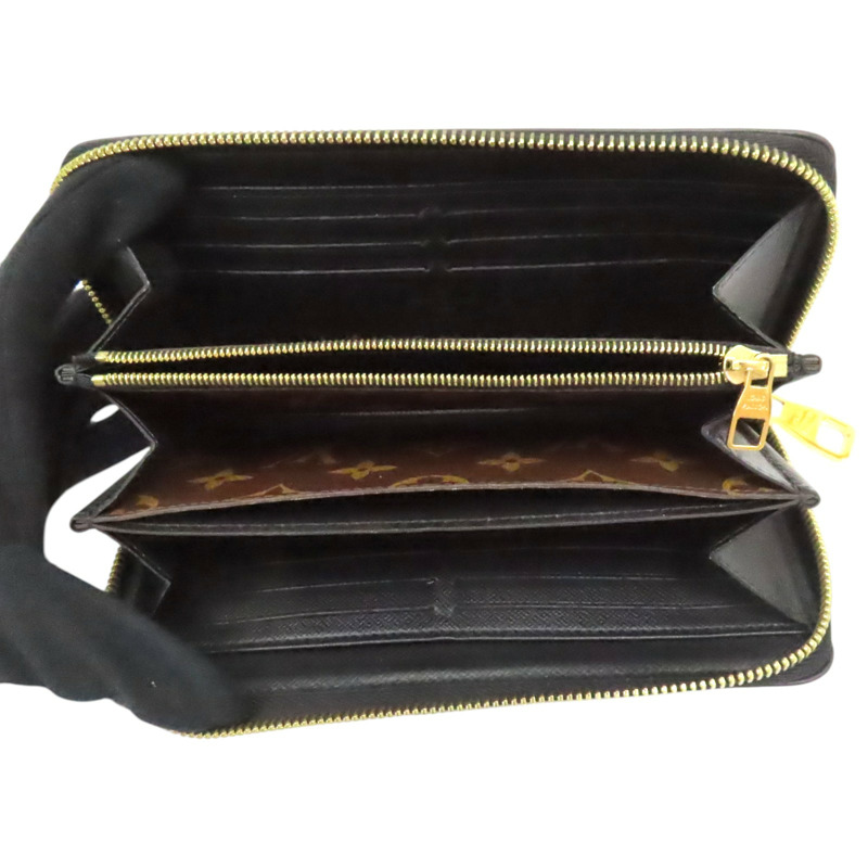 棕色 原花帆布 Zippy Retiro 拉鍊長夾 M61855【LOUIS VUITTON LV 路易威登】 M61855-2