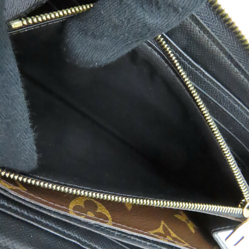 棕色 原花帆布 Zippy Retiro 拉鍊長夾 M61855【LOUIS VUITTON LV 路易威登】 M61855-3