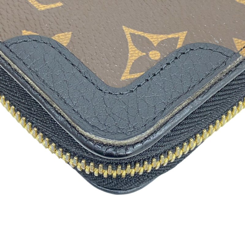 棕色 原花帆布 Zippy Retiro 拉鍊長夾 M61855【LOUIS VUITTON LV 路易威登】 M61855-9