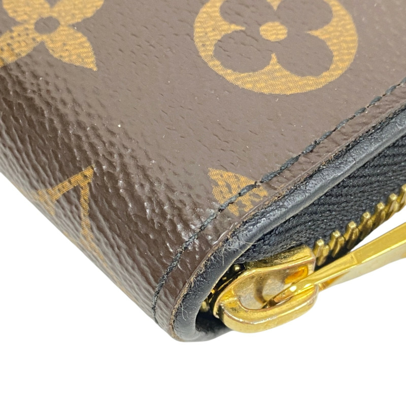 棕色 原花帆布 Zippy Retiro 拉鍊長夾 M61855【LOUIS VUITTON LV 路易威登】 M61855-11