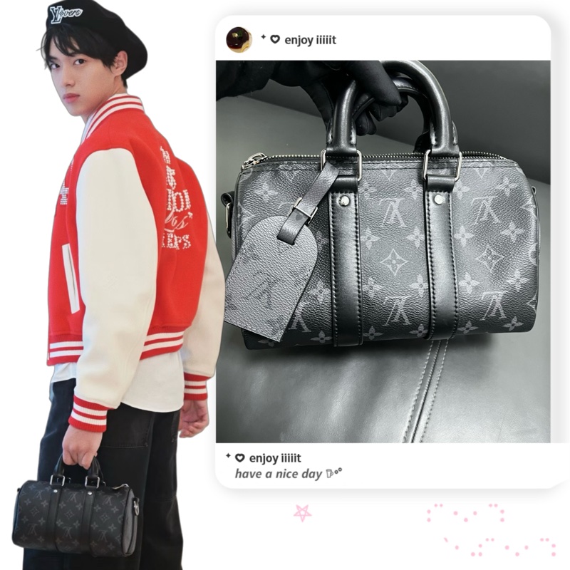 Louis Vuitton Keepall 25 黑武士-22