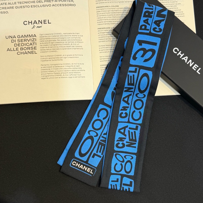 CHANEL 標誌LOGO TWILLY單條-0