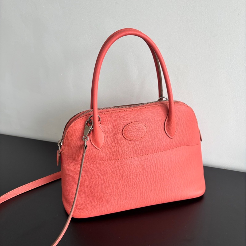 Hermes Bolide 27 龍蝦粉-1