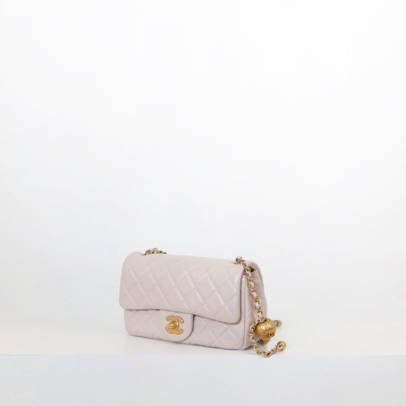 二手Chanel cf20 香芋紫金球-3