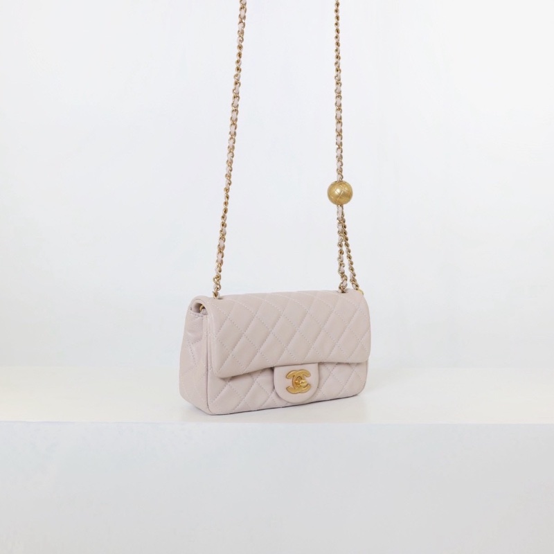 二手Chanel cf20 香芋紫金球-4