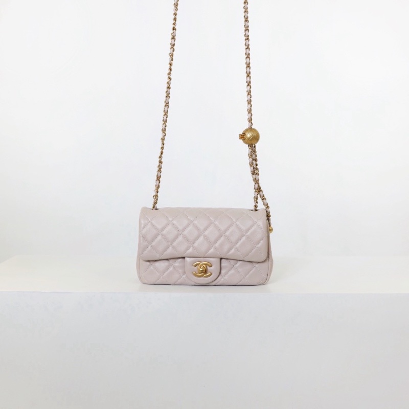 二手Chanel cf20 香芋紫金球-5