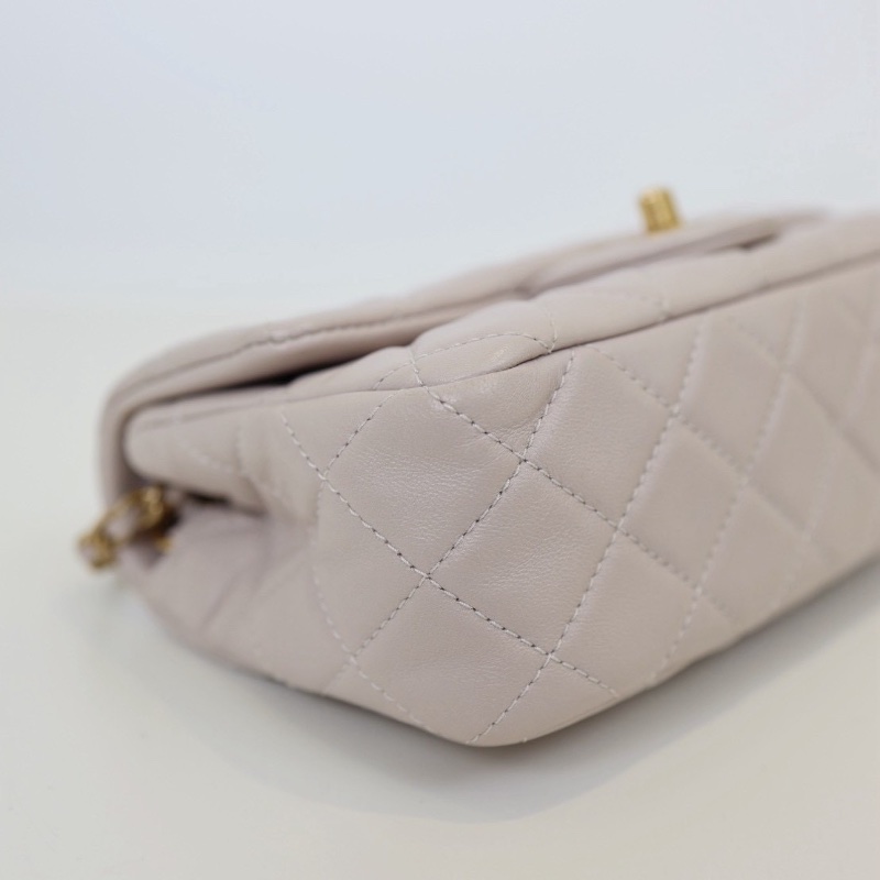 二手Chanel cf20 香芋紫金球-7