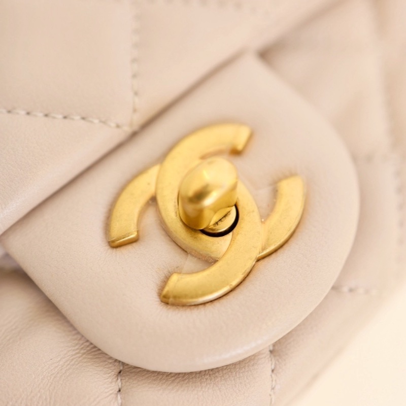 二手Chanel cf20 香芋紫金球-11