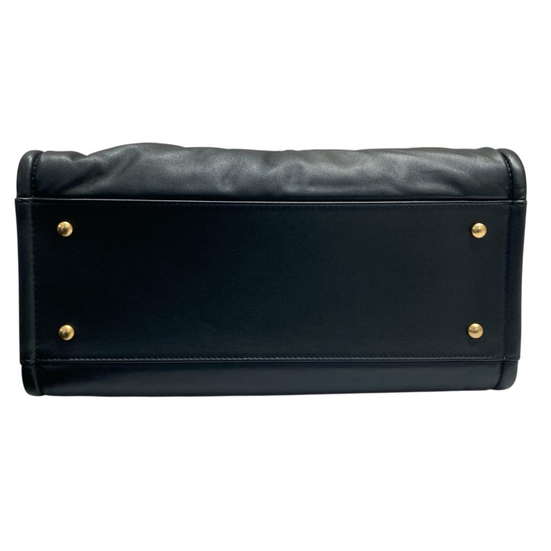 CHANEL 香奈兒 AS3257 Deauville Tote 小牛皮 托特包 黑色 金釦-4