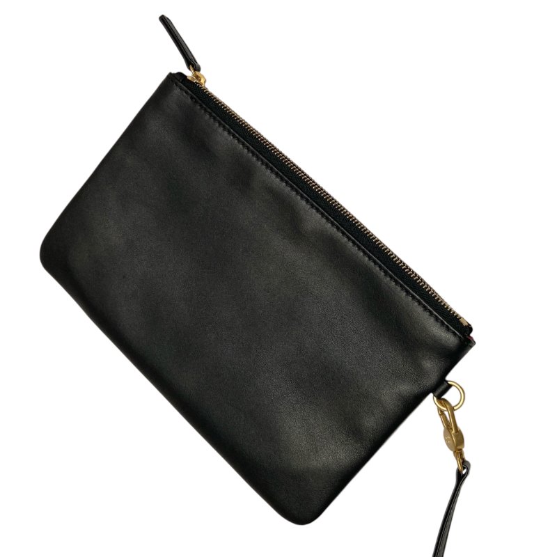 CHANEL 香奈兒 AS3257 Deauville Tote 小牛皮 托特包 黑色 金釦-14