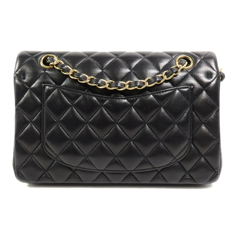 CHANEL 羊皮皮革Classic 23鏈帶肩背袋-1