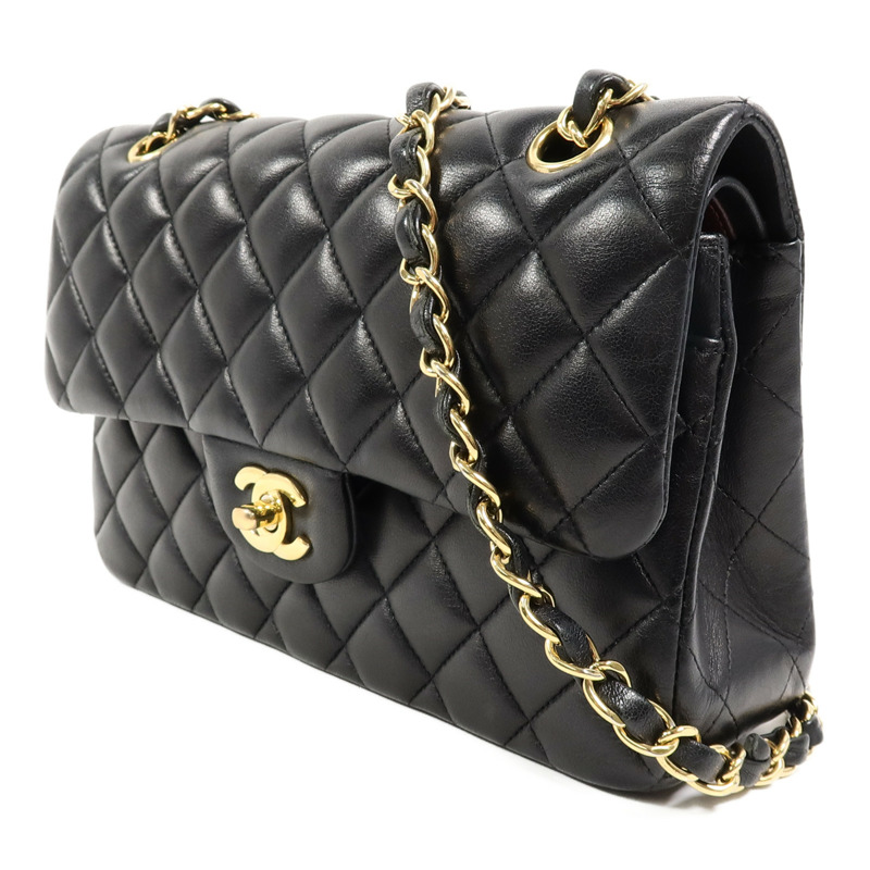 CHANEL 羊皮皮革Classic 23鏈帶肩背袋-2