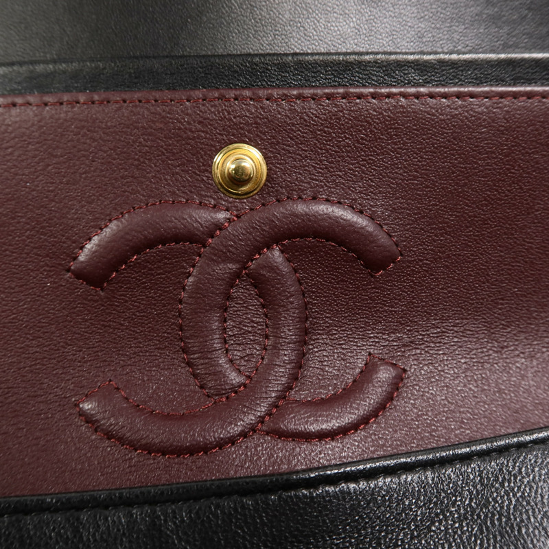 CHANEL 羊皮皮革Classic 23鏈帶肩背袋-6