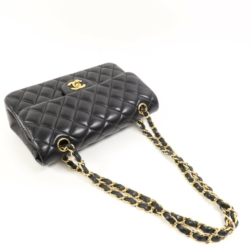 CHANEL 羊皮皮革Classic 23鏈帶肩背袋-8