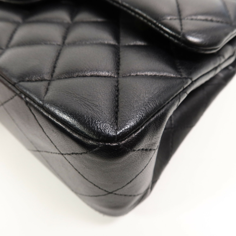 CHANEL 羊皮皮革Classic 23鏈帶肩背袋-12