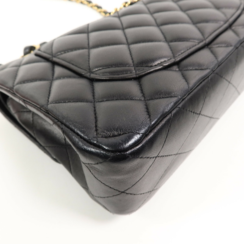 CHANEL 羊皮皮革Classic 23鏈帶肩背袋-15