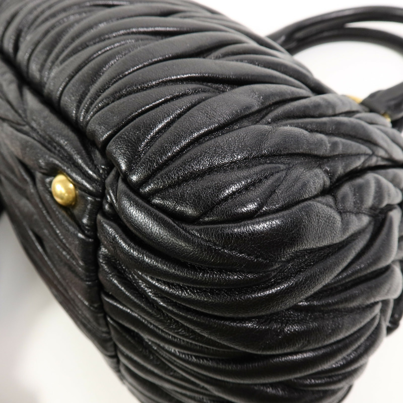 Miu Miu 羊皮皮革2 Way Shoulder手挽肩背兩用袋-10