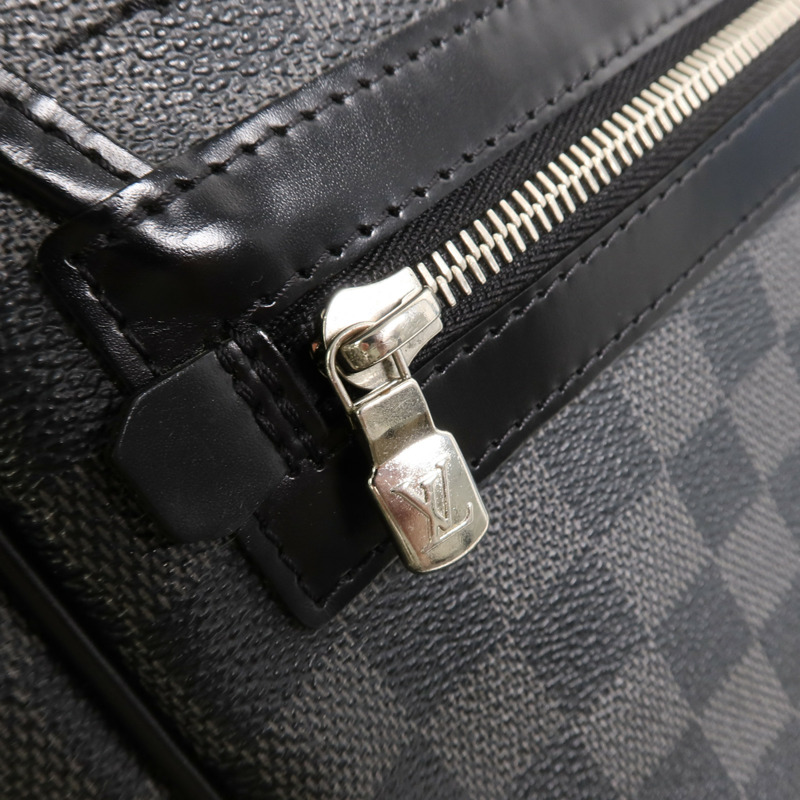 LOUIS VUITTON Damier Graghite Daniel MM肩背袋-13