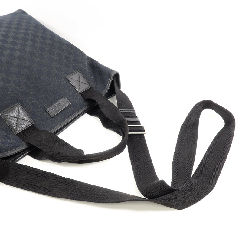 GUCCI 帆布2Way Shoulder手挽肩背兩用袋-7