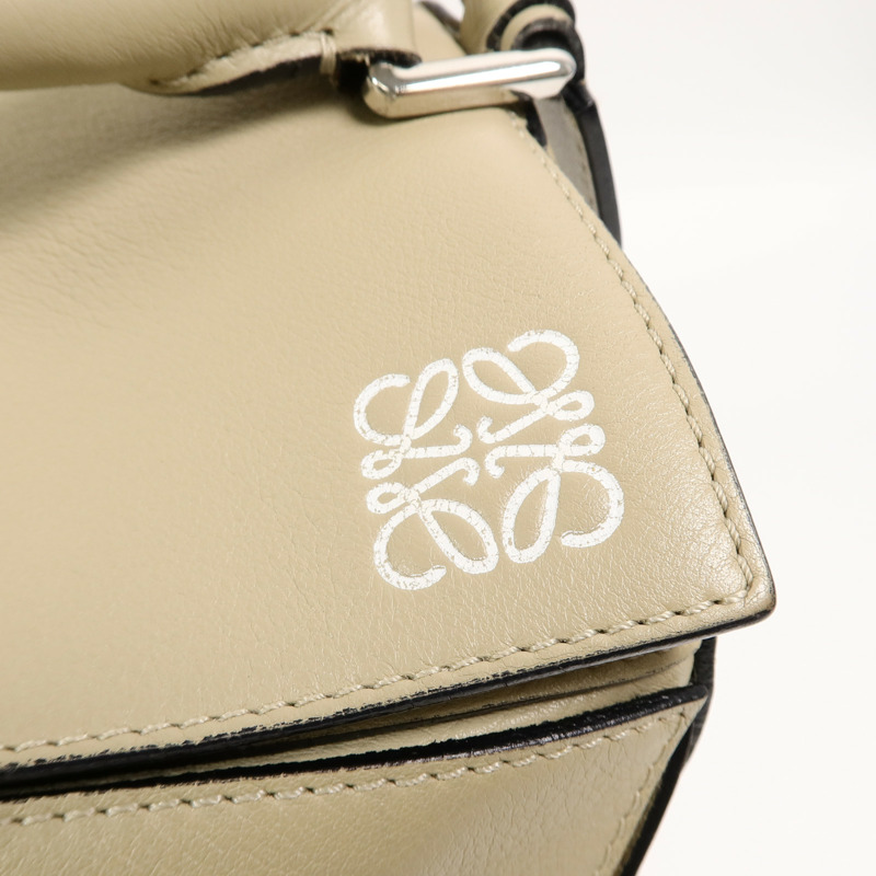 LOEWE 牛皮皮革Puzzle Medium手挽肩背兩用袋-8