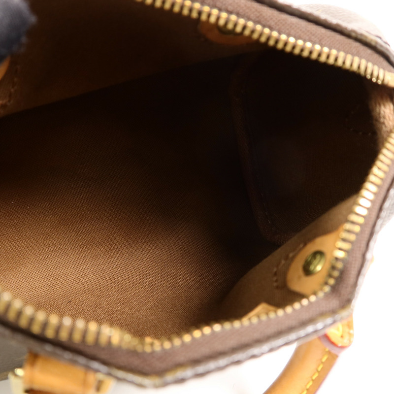 LOUIS VUITTON Monogram Nano Speedy手挽肩背兩用袋-4