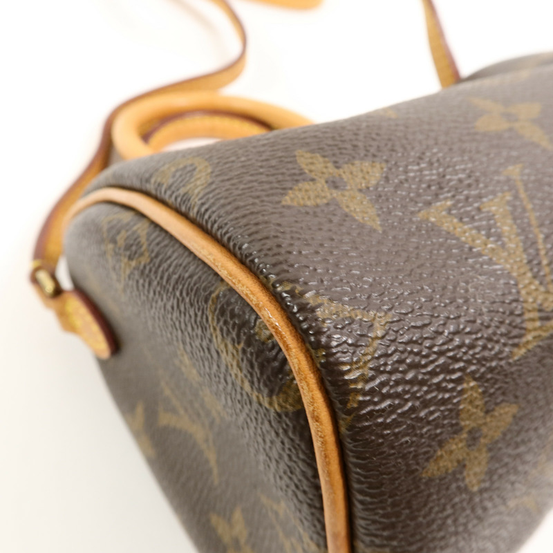 LOUIS VUITTON Monogram Nano Speedy手挽肩背兩用袋-10