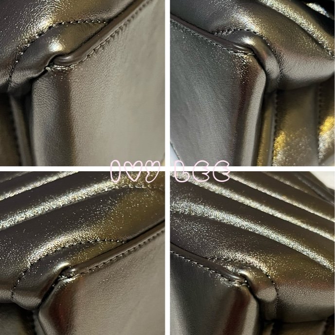 MICHAEL KORS 30H9UOEL6K Cece V形 山行紋路絎縫金屬皮革 斜背包 肩背包 鍊帶包 二手精品 Michael Kors 《夫妻的世界》韓素希同款-39