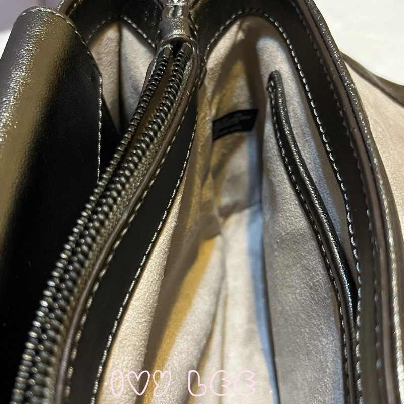 MICHAEL KORS 30H9UOEL6K Cece V形 山行紋路絎縫金屬皮革 斜背包 肩背包 鍊帶包 二手精品 Michael Kors 《夫妻的世界》韓素希同款-51