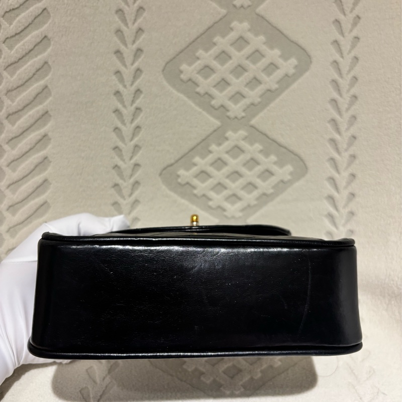 Chanel香奈兒中古雕花鏈條雙c釦-5