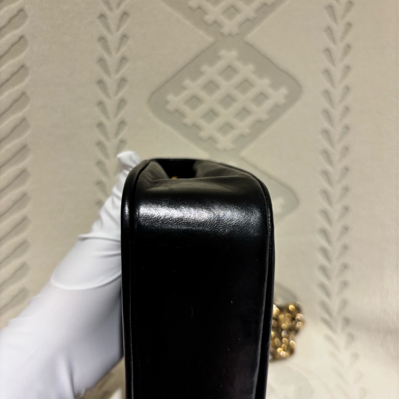 Chanel香奈兒中古雕花鏈條雙c釦-6