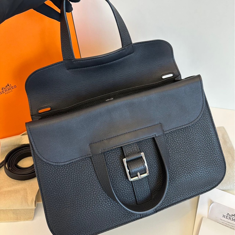 Hermes Halzan 31 黑銀-3