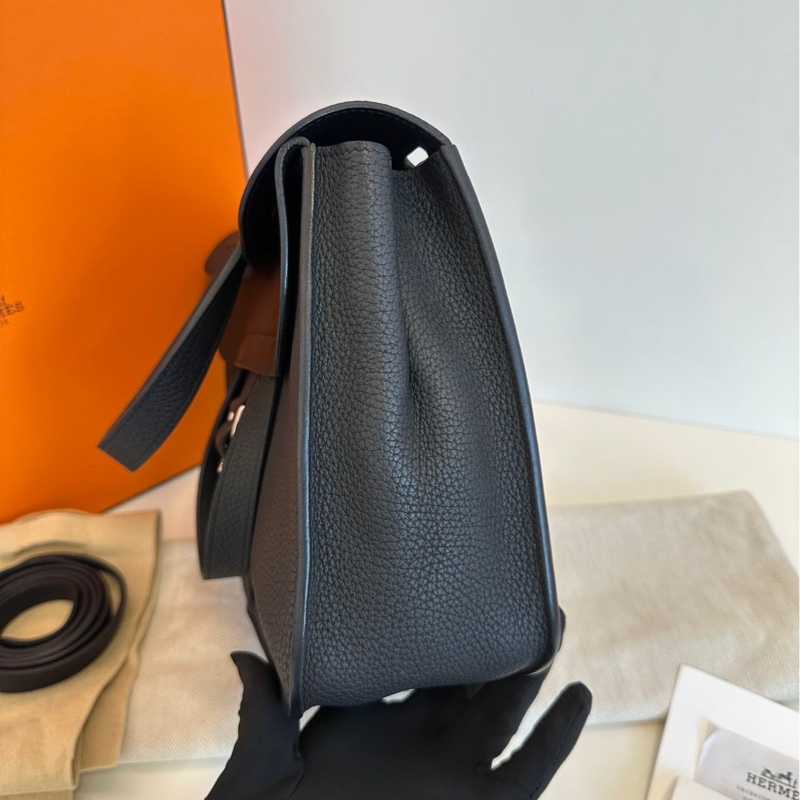 Hermes Halzan 31 黑銀-7