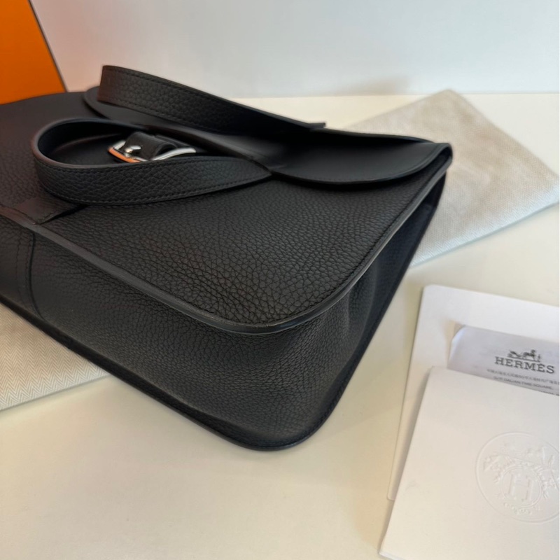 Hermes Halzan 31 黑銀-10