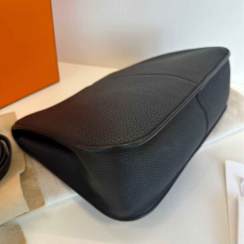 Hermes Halzan 31 黑銀-11