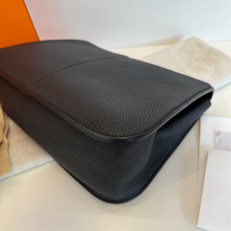 Hermes Halzan 31 黑銀-12