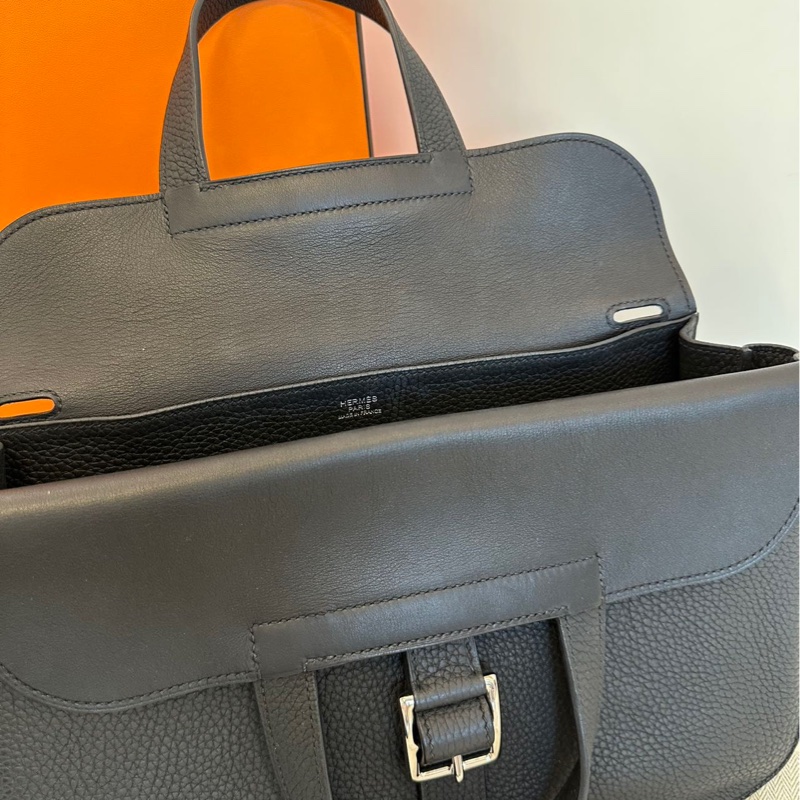 Hermes Halzan 31 黑銀-13