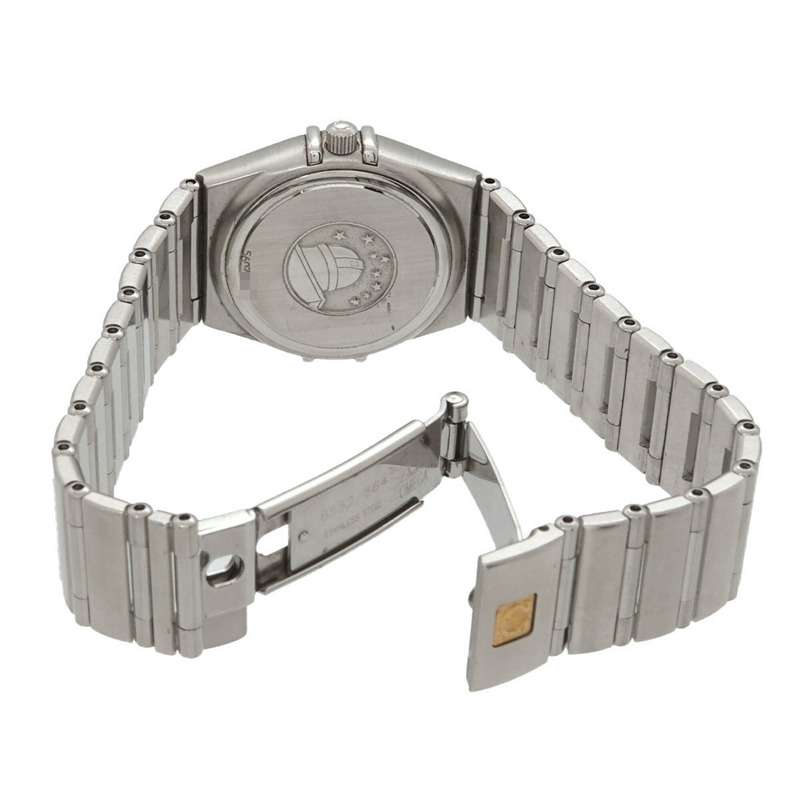 歐米茄星座系列 1572 30 女士腕錶，銀色，石英錶-3