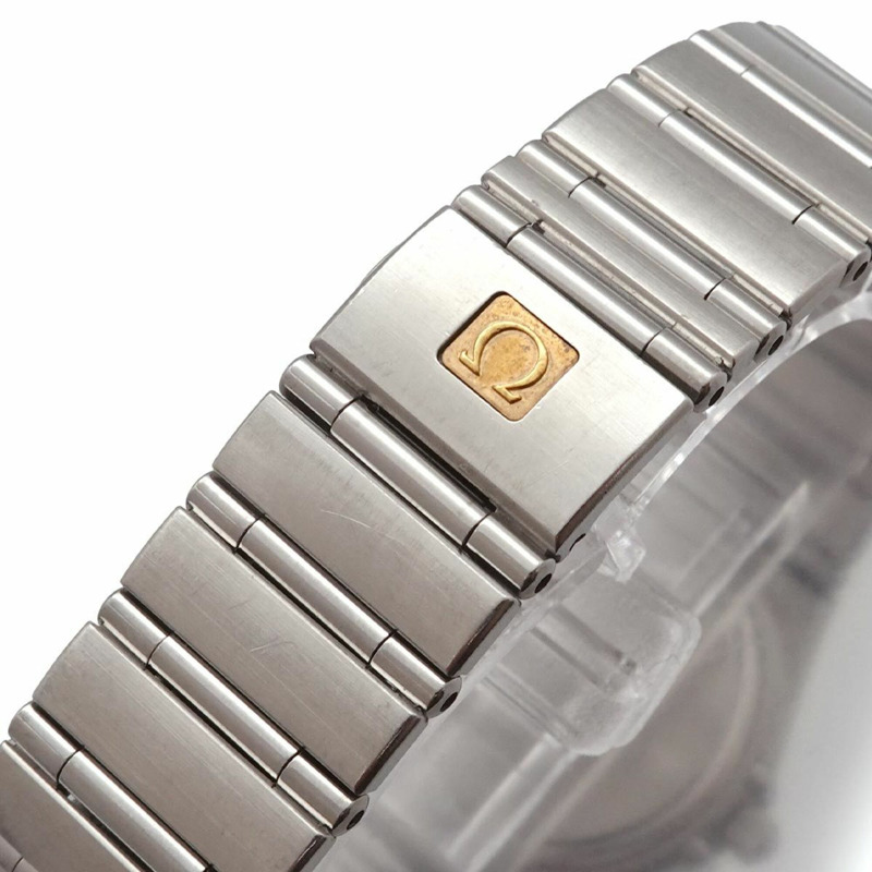 歐米茄星座系列 1572 30 女士腕錶，銀色，石英錶-5