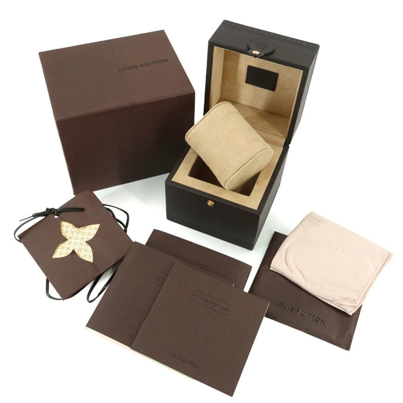 路易威登 Tambour W Tour Q121Z 鑽石女士腕錶心形紅石英-1