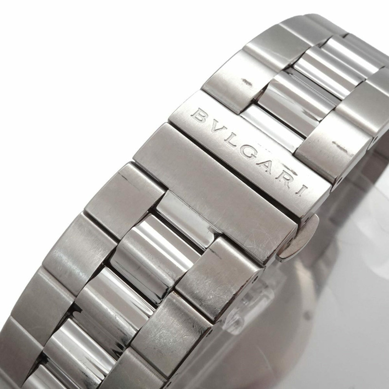 寶格麗 (Bulgari) Solotempo ST37S 男士腕錶 黑色石英錶-5