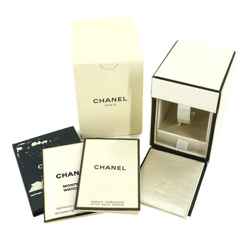 香奈兒 Premiere S 碼 H0001 女士腕錶 黑色金石英錶-1