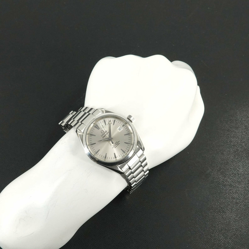 歐米茄海馬系列Aqua Terra同軸2503 30男士腕錶，日期顯示，銀色，自動機械機芯-2