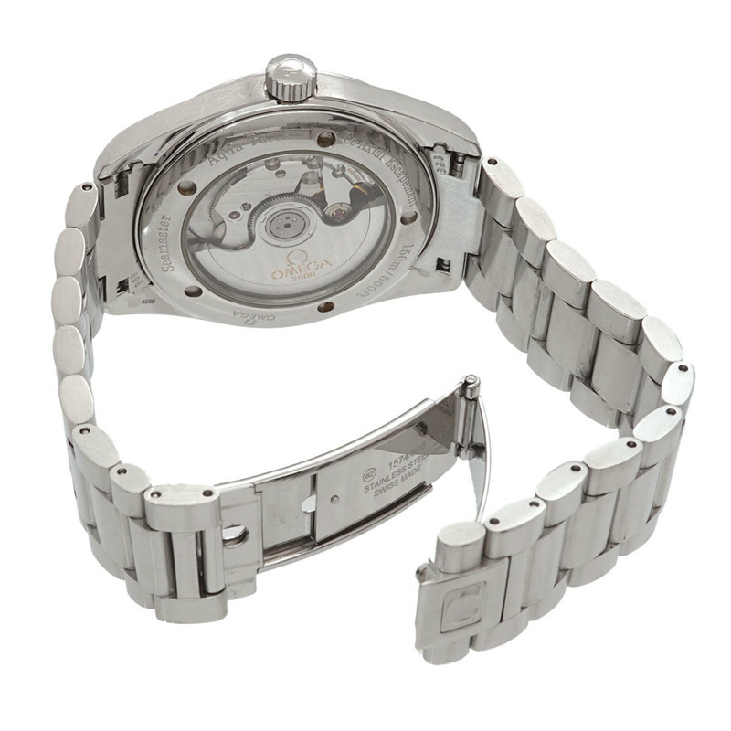 歐米茄海馬系列Aqua Terra同軸2503 30男士腕錶，日期顯示，銀色，自動機械機芯-3