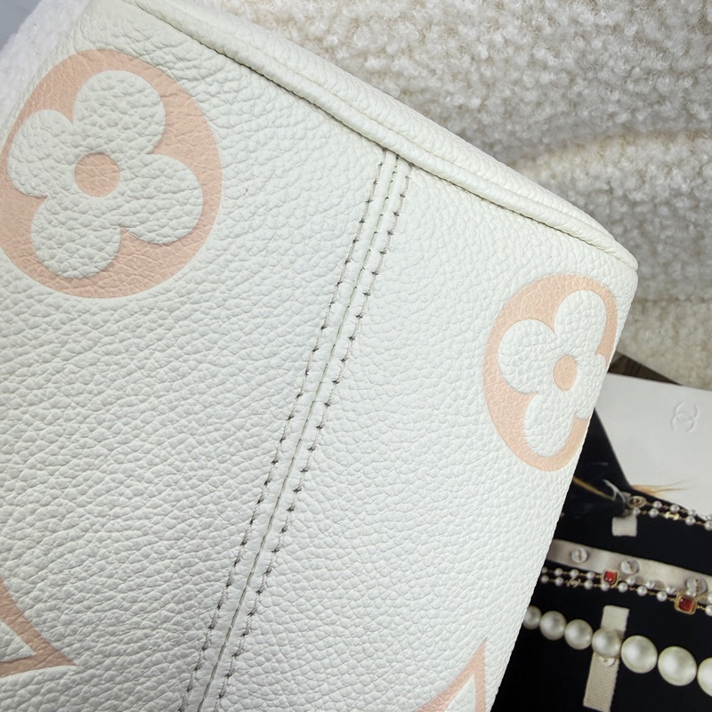 限定款LV Speedy 20 草莓牛奶系列 奶油系-3