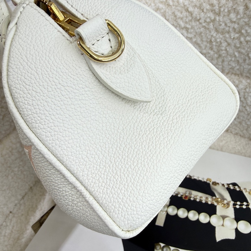 限定款LV Speedy 20 草莓牛奶系列 奶油系-10