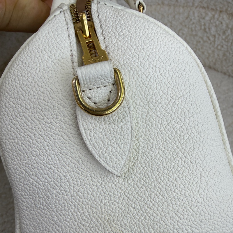 限定款LV Speedy 20 草莓牛奶系列 奶油系-11