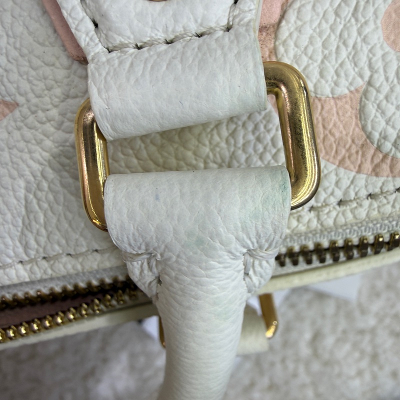 限定款LV Speedy 20 草莓牛奶系列 奶油系-15