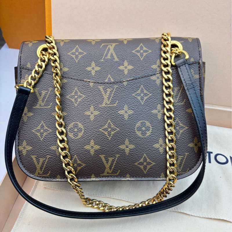 LV/路易威登 Passy老花郵差包 芯片款-2