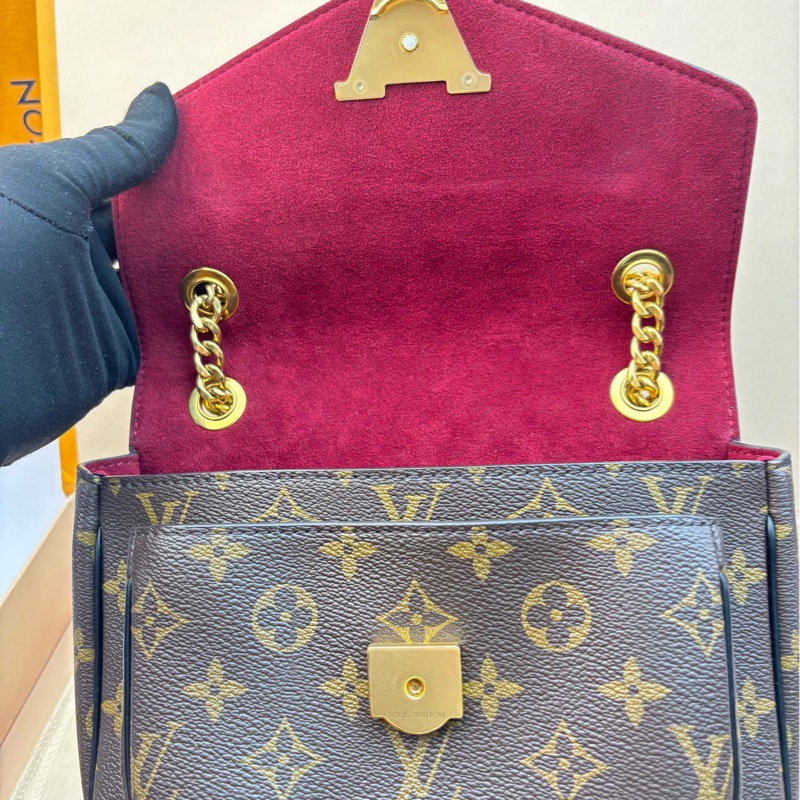 LV/路易威登 Passy老花郵差包 芯片款-6