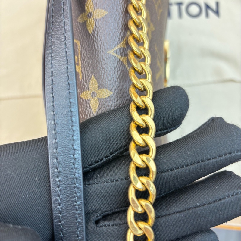 LV/路易威登 Passy老花郵差包 芯片款-7